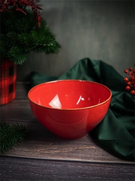 Porland Набор мисок 14 см Сизонс , 500 мл (4 предмета) красный