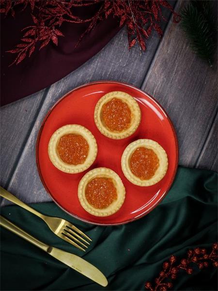 Тарелка для пиццы 20 см фарфор цвет красный Seasons