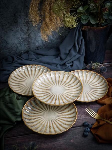 Тарелка d 20,8 см h 2,8 см , ASTERA PEARL