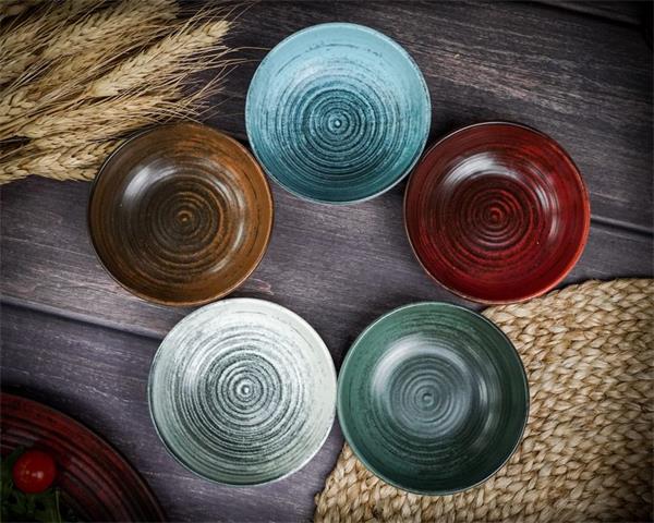 Набор салатников Lykke Turquoise 250 мл, 4 шт