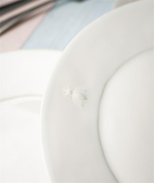 Тарелка d 27,4 см, керамика, цвет молочный, CERAMIQUE ABEILLE