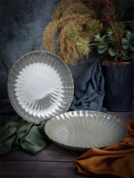 Тарелка d 27,4 см h 3,8 см, ASTERA OCEAN