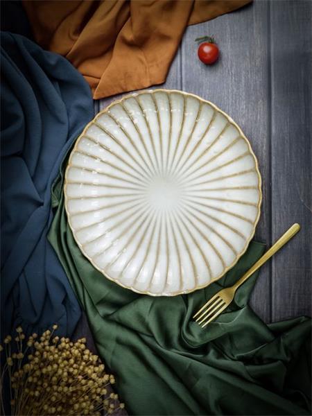 Тарелка d 27,4 см h 3,8 см, ASTERA PEARL	