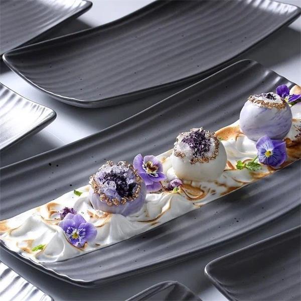 Блюдо прямоугольное, 36 x 20 cm, PEBBLE