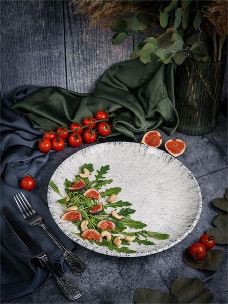 Тарелка мелкая 30 см, без борта