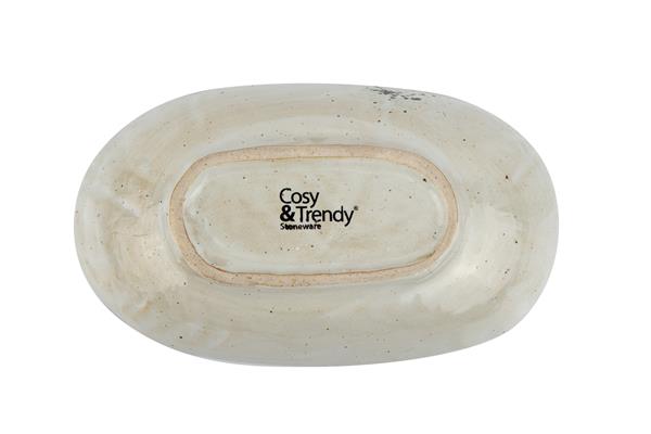 Салатник овальный 19x11 см h 5 см, DOLMEN