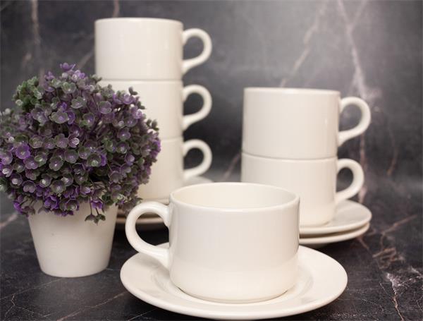 Набор чайный / Набор чашек / Чайный сервиз Ariane Prime 230 мл, 6 пар