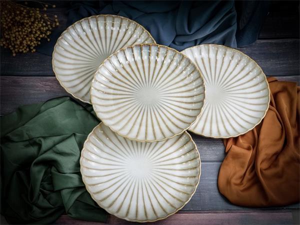 Тарелка d 27,4 см h 3,8 см, ASTERA PEARL	