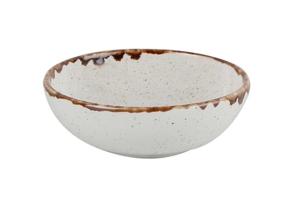 Салатник полуглубокий d 10 см h 3.3 см 95мл фарфор цвет бежевый Seasons