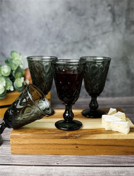 Бокал для вина 230мл  h 16,5, d 8,5 см LYONNAIS anthracite