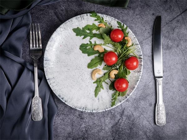 Тарелка мелкая 21 см, без борта