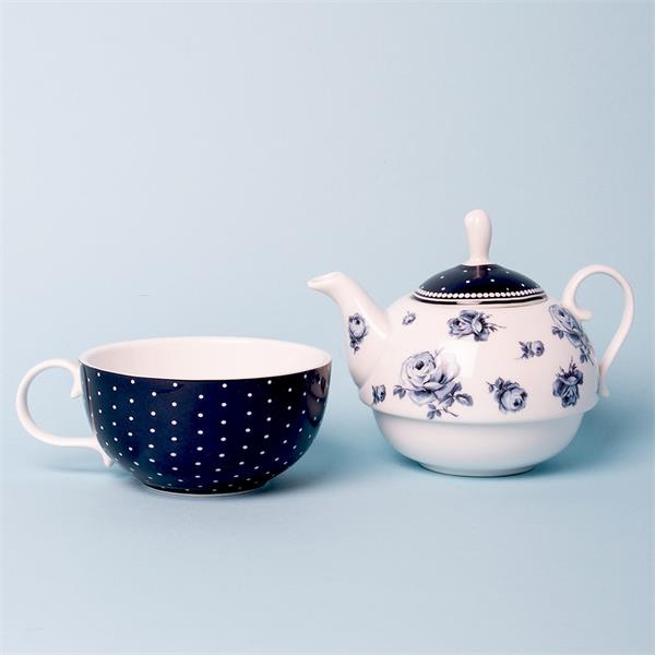 Набор чайник на 1 персону с чашкой