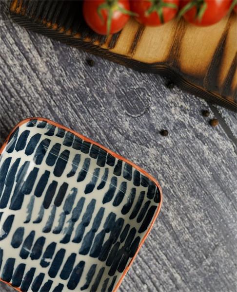 Тарелка квадратная, 9 см., MIX&MATCH COBALT