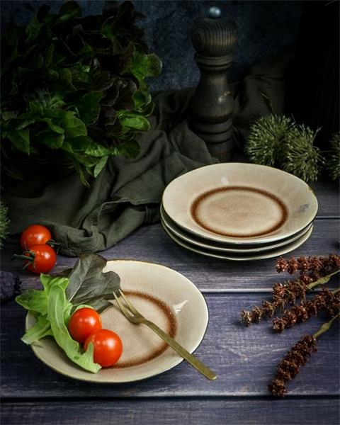 Набор блюдец  Cosy & Trendy Laguna Old Rose 15см, керамика