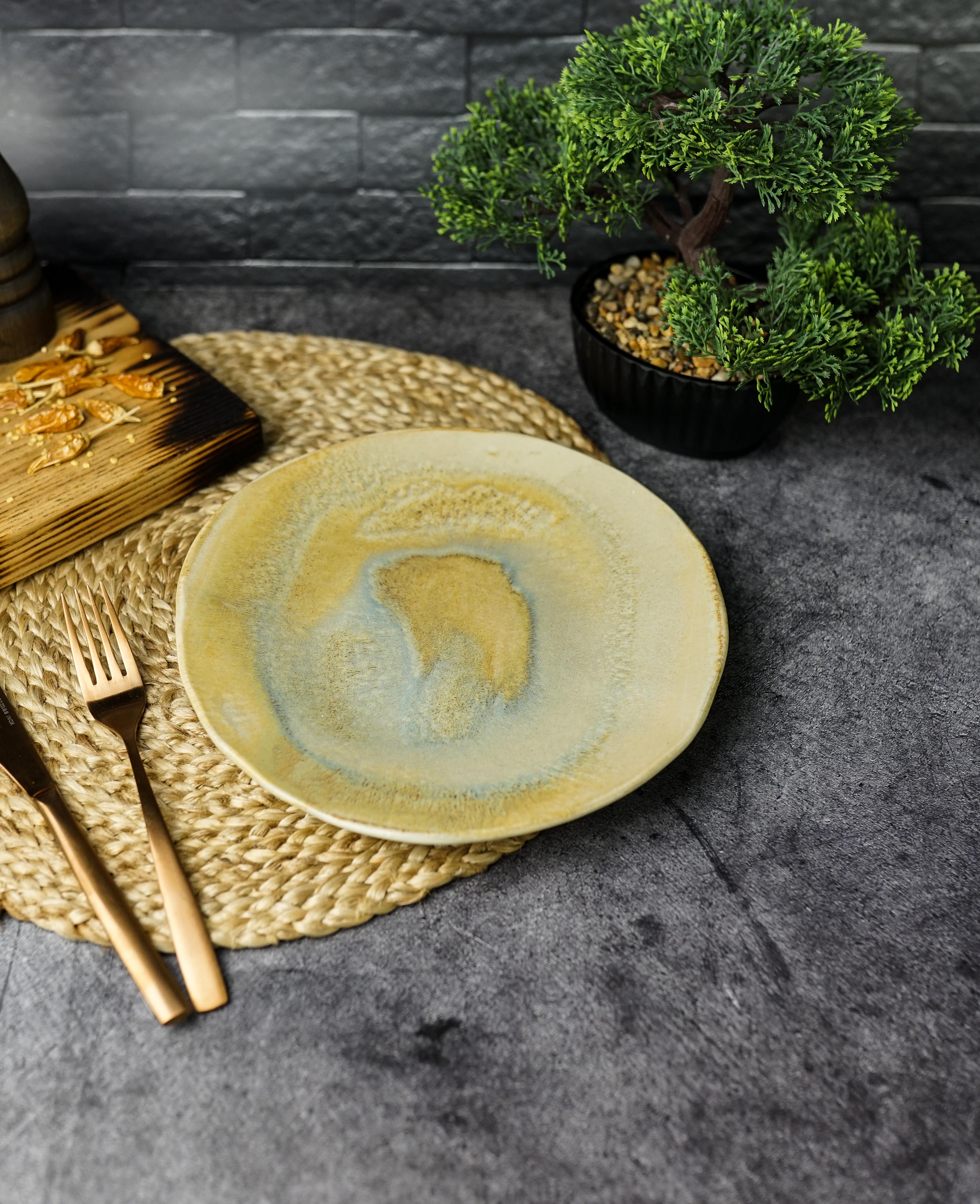 Тарелка d 22 см h 2,7 см, Stoneware Pearl в интернет-магазине ...