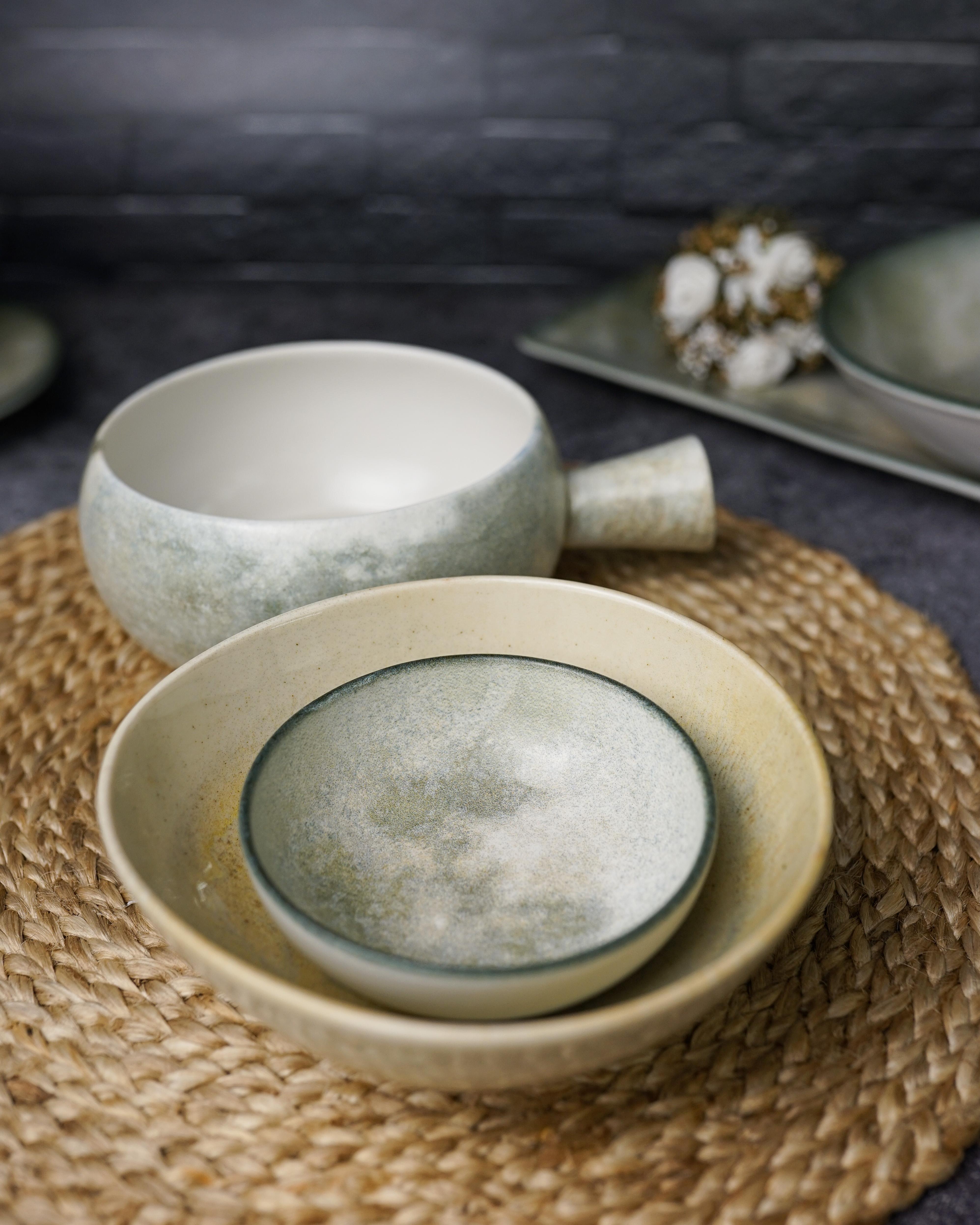 Тарелка d 22 см h 2,7 см, Stoneware Selene в интернет-магазине ...